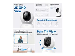 IP-камера видеонаблюдения TP-LINK Tapo C220 White - миниатюра 9