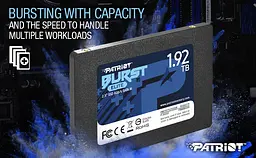 SSD накопичувач Patriot Burst Elite 240 GB 2.5" 7 mm SATA III - мініатюра 3