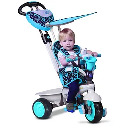 Велосипед Smart Trike Dream 4 в 1 блакитний (8000900) - мініатюра 5