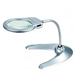 Лупа настільна гнучка, кругла, діам-130 мм Magnifier 4B-10