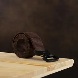 Чоловічий текстильний ремінь Vintage 115х3,8 см acs0018120 - мініатюра 7