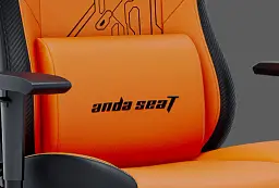 Ігрове крісло Anda Seat Phantom 3 Tiger edition Orange Size L (AD18Y-14-OB-PV/C) - мініатюра 11