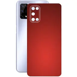 Захисна плівка StatusSKIN для Realme 7 5G 2020 Корпус Вініл червона, матова