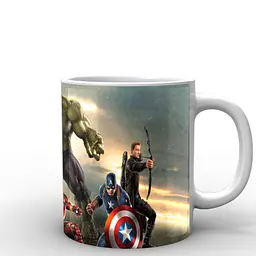 Кухоль GeekLand Avengers Месники з халком AG.02.036 330 мл білий - мініатюра 3