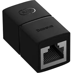 Перехідник Baseus AirJoy Series Network Cable Connector Cluster RJ-45 to RJ-45 Black [B00131100111-01] [140346]