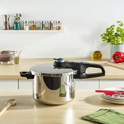 Tefal Скороварка Secure Trendy, 4л, з паровим кошиком, нержавіюча сталь, пластик - мініатюра 8