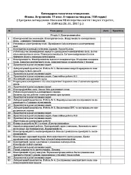 Фізика. Астрономія. 11 клас. I семестр. Рівень стандарту - мініатюра 2