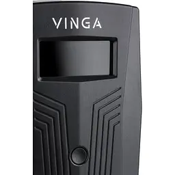 Пристрій безперебійного живлення Vinga LCD 600VA plastic case (VPC-600P) - мініатюра 8