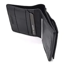 Чоловічий шкіряний гаманець GRANDE PELLE 10х10х2 см acs0029261 - мініатюра 6