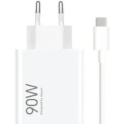 Зарядний пристрій Xiaomi 90W HyperCharge Combo (Type-A) (BHR07ZBEU) + кабель (USB-C)