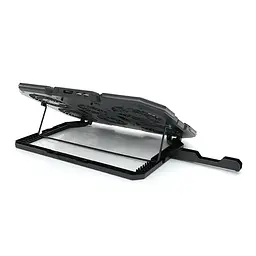 Підставка для ноутбука IceCoorel N6, 14-18", 4*95mm 1200±10% RPM + 2*70mm 2500±10 %RPM, 2xUSB2.0 + підставка для мобільного телефону - мініатюра 2