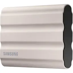 Зовнішній SSD накопичувач Samsung T7 Shield 1 TB Beige (MU-PE1T0K/EU) [97934] - мініатюра 4