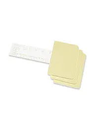 Записник Moleskine Cahier кишеньковий, Нелінований Ніжний Жовтий (CH013M23) - мініатюра 2
