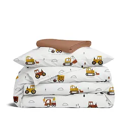 Дитяча постільна білизна Cosas LITTLE BUILDER CS1 110х140см (LittleBuilder_13Caramel_140)