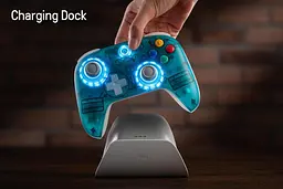 Геймпад 8BitDo Ultimate 2 Wireless Clear Blue - мініатюра 3