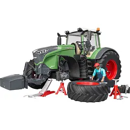 Іграшкова машинка Bruder Трактор Fendt 1050 Vario з фігуркою та аксесуарами для ремонту 1:16 (04041) - мініатюра 3