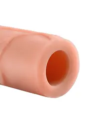 Насадка на пеніс Pipedream Fantasy X-tensions Mega 3" Extension Light, 22.8 см (тілесний) - мініатюра 5
