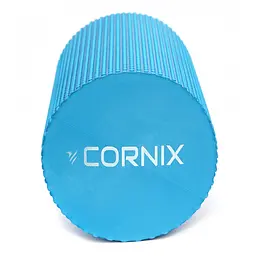 Масажний ролик Cornix EVA+ 30 x 15 см (валик, ролер) XR-0301 Blue - мініатюра 2