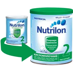 Дитяча суміш Nutrilon Кисломолочна 2 400 г (5900852073281) - мініатюра 1
