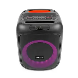 Портативна колонка HAVIT SQ146BT 60W RGB Black HAVIT (28943-000) - мініатюра 7