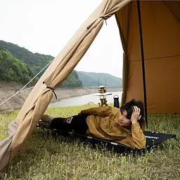 Розкладне ліжко Naturehike XJC05 NH20JJ001 поліестер + Oxford + алюміній (Зелений) - мініатюра 3