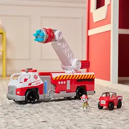Ігровий набір Paw Patrol Пожежна рятувальна місія Великий пожежний автомобіль делюкс зі світловими та звуковими ефектами (SM97239/6072600) - мініатюра 7