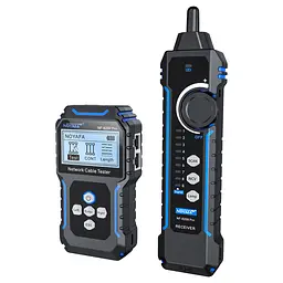Кабельний тестер Noyafa NF-8209 pro Мережний тестер кабелю, трасошукач, PoE тестер, вимірювання довжини кабелю (19405)