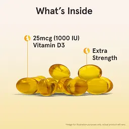 Вітамін D3 Jarrow Formulas 25 мкг 1000 МО 100 капсул - мініатюра 6