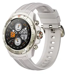 Mibro Смарт-часи GS Explorer 48мм, 1.32", 466x466, AMOLED, BT 5.3, Dual-band GPS, 10 ATM, пісочно-білий