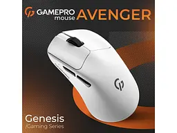 Миша GamePro Genesis Avenger White (GM096W) - мініатюра 5
