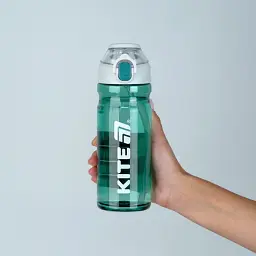 Пляшка для води Kite 630 мл зелено-сіра (K26-1315-1) - мініатюра 5