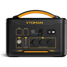 Портативная зарядная станция Vtoman Jump 2200 LiFePO4, 1548 Вт/ч 2200 Вт (Jump 2200) - миниатюра 2