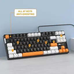 Клавіатура MageGee MK-Star Brown Switch Carbon B (6971969727311-UA) - мініатюра 9