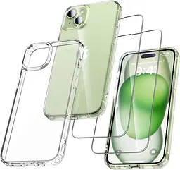 Комплект захисту UniqueMe 5-в-1 для iPhone 15 Pro Max