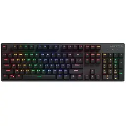 Клавіатура Hator Icefall Mecha Rainbow USB Black (HTK104UA)