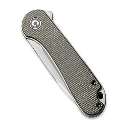Ніж складаний кишеньковий Civivi Elementum, (7.5 см) D2/Micarta коричневий - мініатюра 5