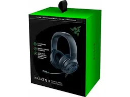 Навушники з мікрофоном Razer Kraken X Essential Wired Gaming Headset Black (RZ04-02950100-R3C1) - мініатюра 5