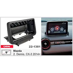 Перехідна рамка Mazda 2, Demio, CX-3 Carav 22-1381 - мініатюра 6