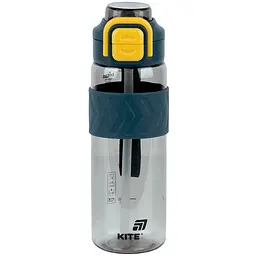 Пляшечка для води Kite 800 мл сіро-жовта (K25-1234-1)