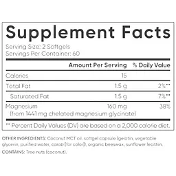 Мінерали Sport Research Magnesium Glycinate 160 мг 120 капсул - мініатюра 2