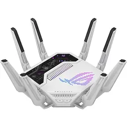 Роутер ASUS ROG Rapture GT-BE19000AI (90IG09S0-MO9A0V) - мініатюра 2