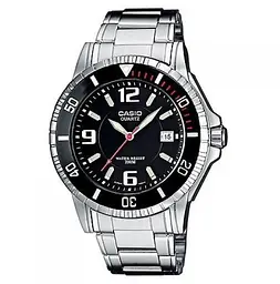 Годинники наручні кварцові чоловічі водонепроникні оригінальні Casio MTD-1053D-1AVEF (модуль №2784) - мініатюра 2