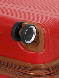 Валіза середня M ABS-пластик Worldline Airtex 629 67×45×27см 74л Червона - мініатюра 12