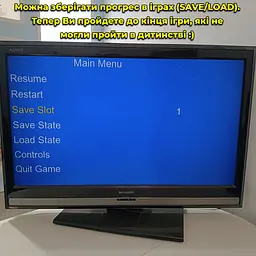Ігрова приставка Game Stick HDMI 10000 ігор. Ретро консоль. 2 геймпада як у PlayStation. Dendy Sega - мініатюра 10