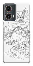 TPU чохол Demsky Dnipro spirit для Motorola Moto G85