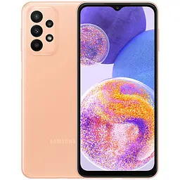 Смартфон Samsung Galaxy A23 (A235F) 128Gb Peach (SM-A235FZOKSEK) (Grade Q) Seller Refurbished