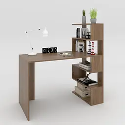 Письмовий стіл Open shelf 750х1200х550 мм Дуб Родос темний
