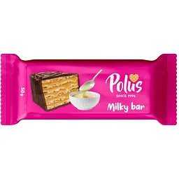 Торт Polus вафельний глазурований зі згущеним молоком 50 г (937584)