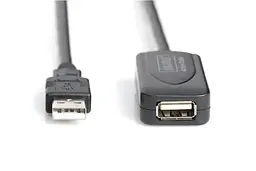 Активний подовжувач із чипом USB AM-AF Digitus 20m black - мініатюра 5