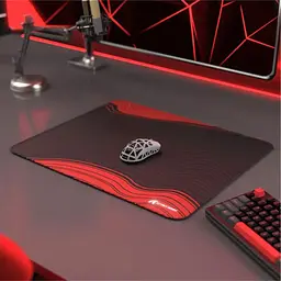 Килимок для миші Attack Shark CM02 Contour line Black Red (AS-6972792472461-BR) [176680] - мініатюра 3